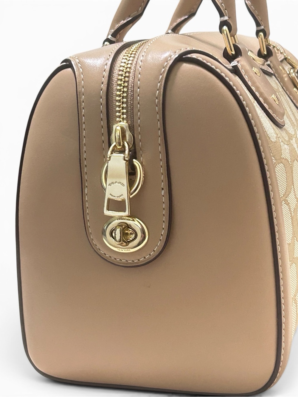 COACH Elevated Leather Ivie Bennett Satchel/Crossbody w/Matching Wallet - Picture 5 of 16